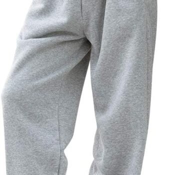 Women's High Waisted Sweatpants Workout Active Joggers Pants Baggy Lounge Bottoms