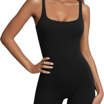 Womens Jumpsuits Shorts Rompers Workout One Piece Bodysuits Jumpers Yoga Summer Fashion Vacation Outfits Clothes