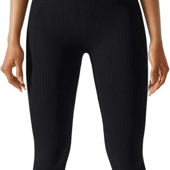 Jumpsuit for Women Workout Seamless Jumpsuits Yoga Ribbed One Piece Tank Tops Rompers Sleeveless Exercise Jumpsuits