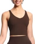 Womens' Sports Bra Longline Wirefree Padded with Medium Support
