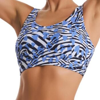 High Impact Sports Bras for Women,Racerback Running Bra Workout Crop Tank Tops Longline Sports Bra Push up